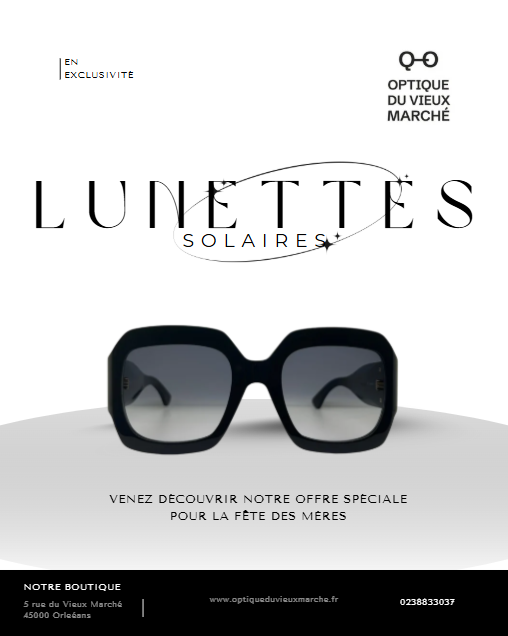 Offre spéciale pour la Fête des mères chez Optique du Vieux Marché