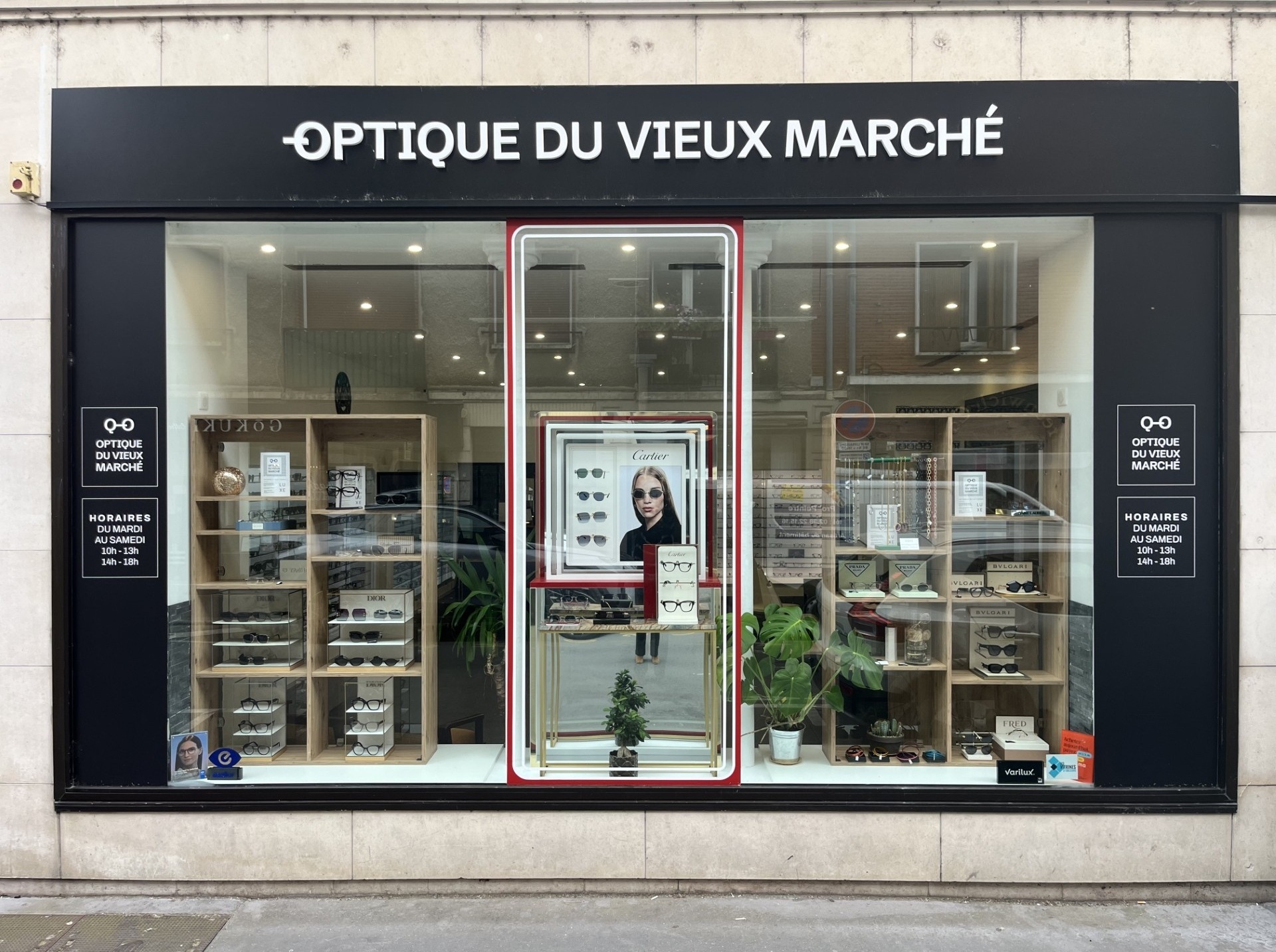 la boutique Optique du Vieux Marché à Orléans